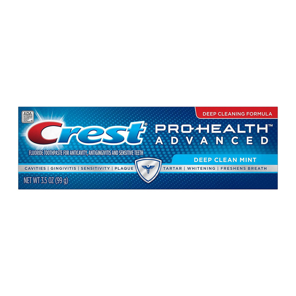 Crest Pro Health Advanced Fluoride Toothpaste, Deep Clean Mint, 3.5 Oz